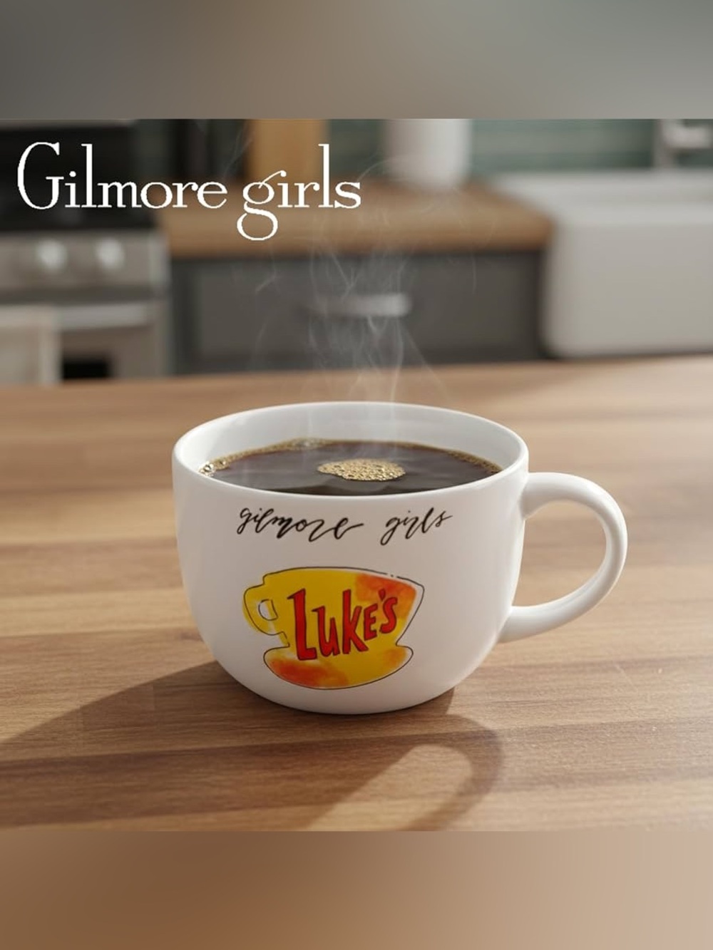 NEW - Silver Buffalo Gilmore Girls Ceramic Soup Mug - Picture 7 of 7